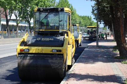 Bursa - Yalova yolunda trafik konforu artıyor: 1500 metrelik yenileme