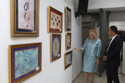 Nilüfer’de geleneksel sanat rüzgarı: 114 eser sanatseverlerle buluştu: