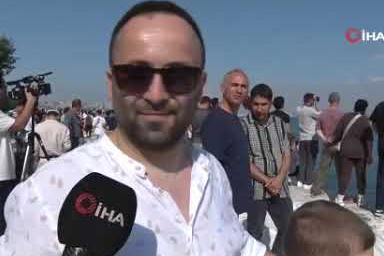 SOLOTÜRK İstanbul Boğazı'nda selamlama uçuşu yaptı