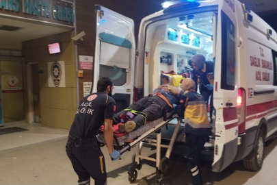 Yenişehir yolunda feci çarpışma: Sürücü yaşam mücadelesi veriyor