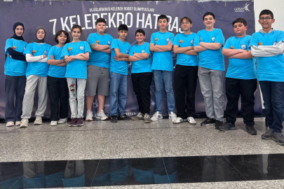 Yıldırım’ın genç mucitleri Robot Olimpiyatları’na damga vurdular