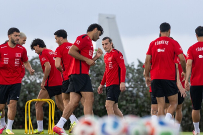 A Milli Futbol Takımı, ABD'de ilk antrenmanını yaptı