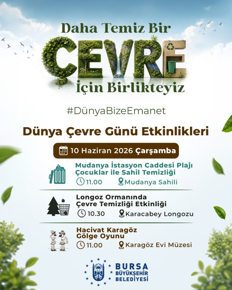 Bursa'da Çevre Haftası başlıyor! 6 günde dolu dolu program - Bursa Hayat - 6