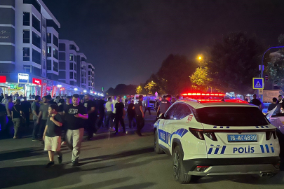 Bursa’da kanlı hesaplaşma: 1 kişinin durumu ağır