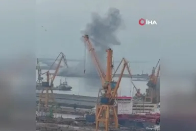 Köstence Limanı'nda insansız deniz aracı patladı