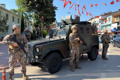 Bursa'da 6 kişinin tutuklandığı olayın ardından bölgede güvenlik çemberi