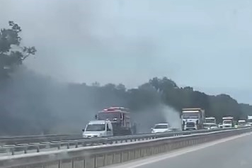 Bursa'da yaz sıcağı yangın getirdi!