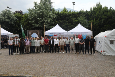 Bursa’da üniversitelilerden Filistin için ortak duruş!