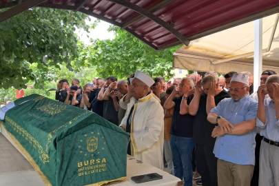 Bursalı iş insanı son yolculuğuna uğurlandı