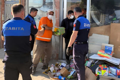Gemlik’te halk sağlığını tehdit eden depoya baskın