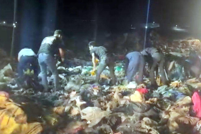 Çöp döküm sahasında yeni doğmuş bebek cesedi bulundu