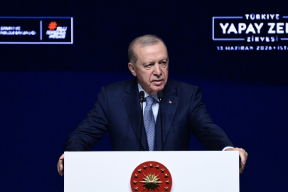 Cumhurbaşkanı Erdoğan Türkiye'nin yapay zeka yol haritasını açıkladı