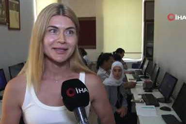 Yabancı gelinler Türkçe öğrenip Türkiye’ye uyum sağlıyor