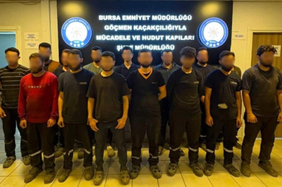 Bursa'da kaçak göçmen operasyonu: Aylık kazançları dudak uçuklattı!