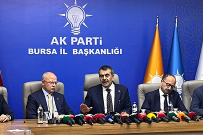 Bakan Tekin açıkladı: Bursa’ya yeni eğitim yatırımları yolda!