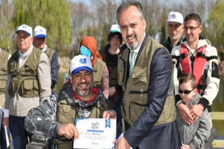 Bursa'da engellilere yönelik hobi balıkçılığı