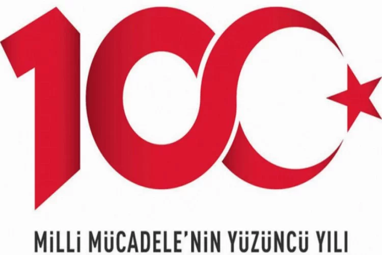 100'üncü yıla özel logo