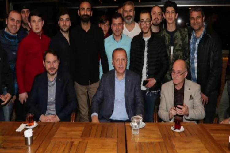 Erdoğan vatandaşlarla buluştu