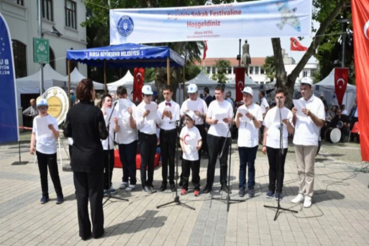 Bursa'da 'Engelsiz Sokak Festivali'