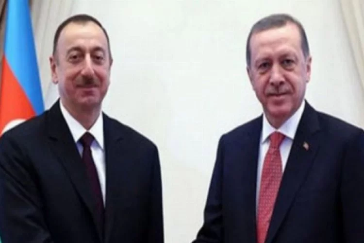 Erdoğan Aliyev'i kutladı
