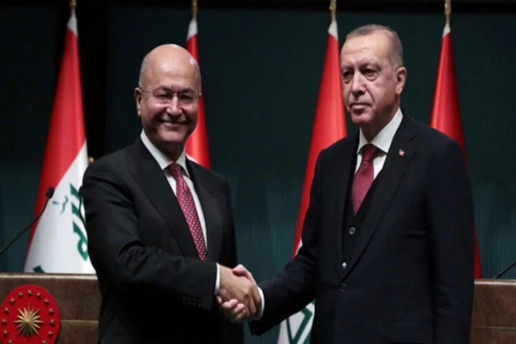 Erdoğan, Irak Cumhurbaşkanı ile görüşecek