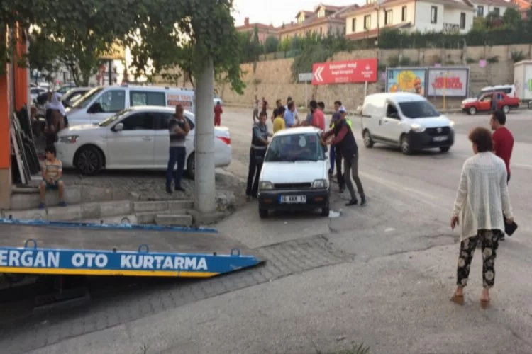Bursa'da yürekleri ağza getiren kaza!