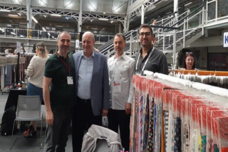 Bursalı tekstilciler Londra'da