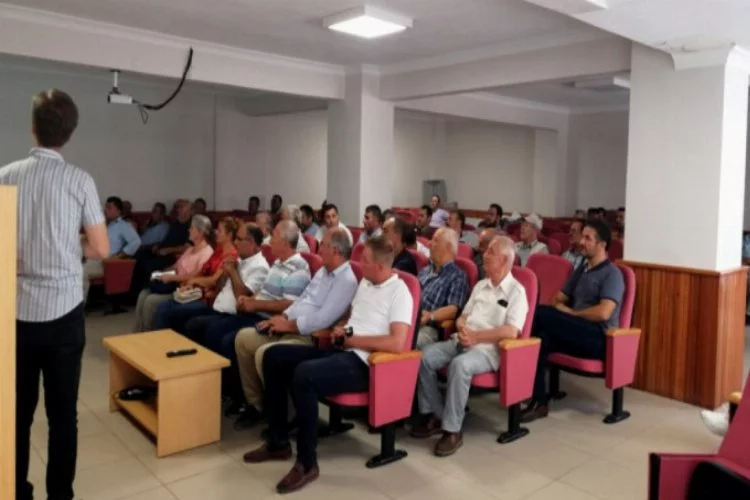 Bursa'da bilgilendirme toplantısı