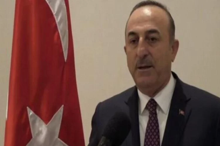Çavuşoğlu: 'Rejime harekatı notayla bildirdik'