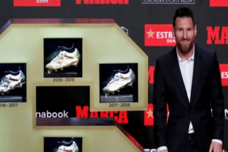 Altın Ayakkabı Messi'nin!