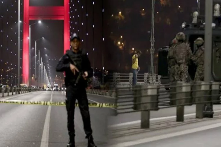 Köprüyü silahla trafiğe kapattı! Suçu Trump'a attı