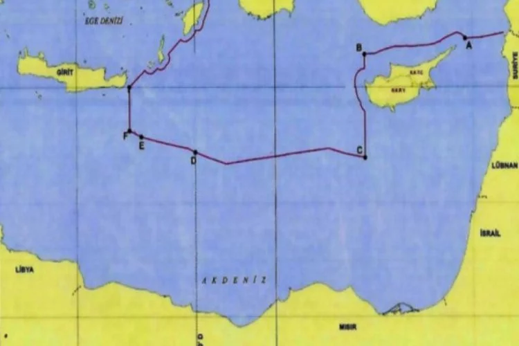 Doğu Akdeniz'de yeni haritayı Türkiye çizdi!