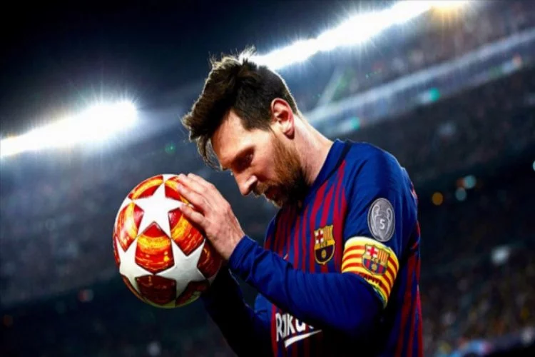 Altın Top ödülü Messi'nin
