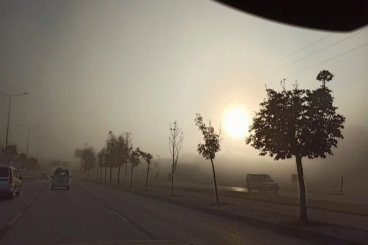 Bursa'da sis hayatı olumsuz etkiliyor