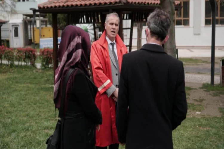 Bursa'da açık havada nikah