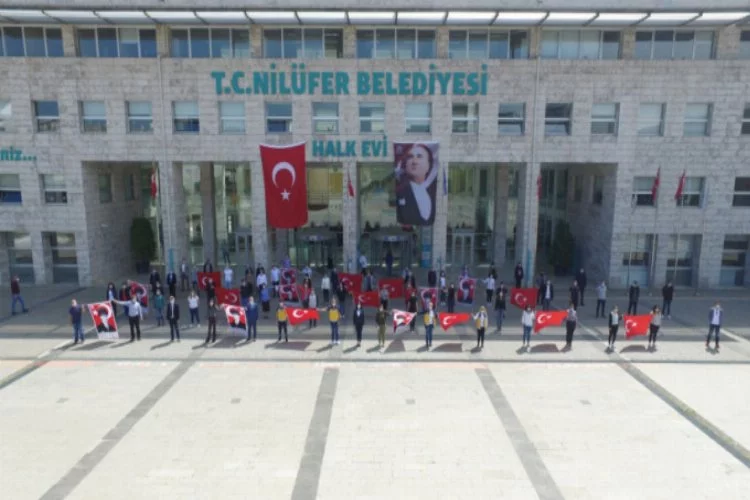 Nilüfer Belediyesi'nde erken 1 Mayıs kutlaması