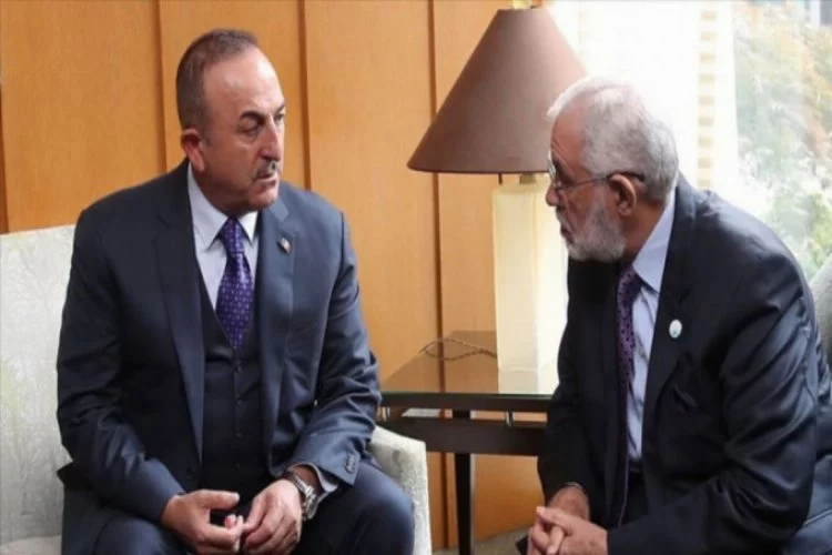 Dışişleri Bakanı Çavuşoğlu, Libyalı mevkidaşı Seyyale ile görüştü