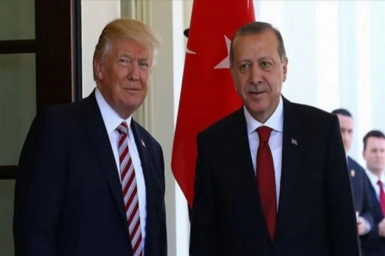 Cumhurbaşkanı Erdoğan ile ABD Başkanı Trump görüştü
