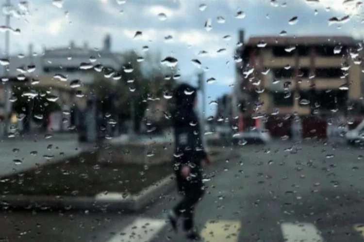 Bursa için sağanak yağış uyarısı