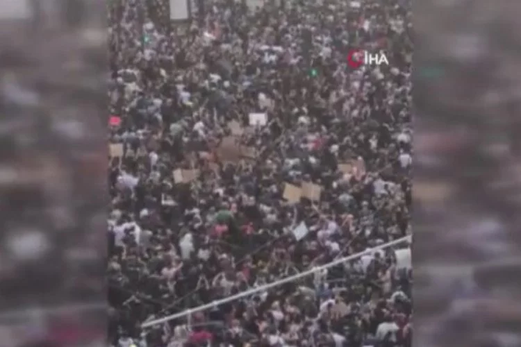 Irkçılık karşıtı gösteriler Fransa'ya sıçradı