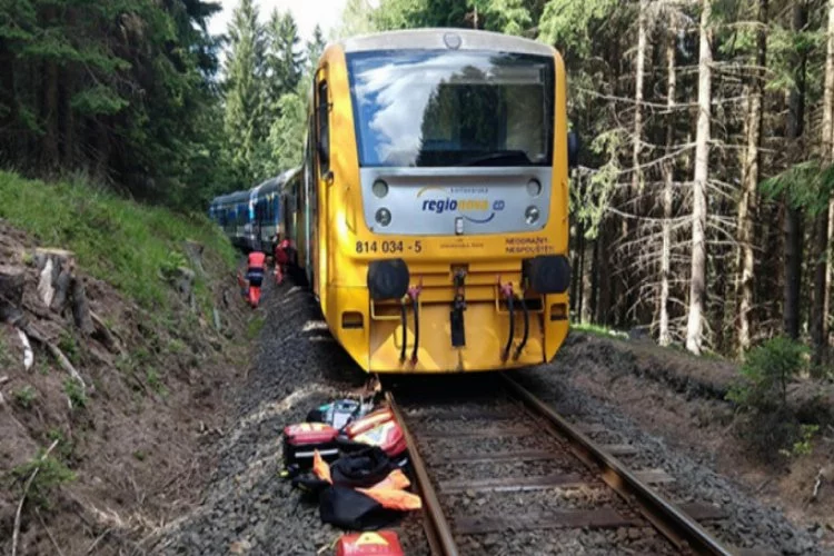 2 yolcu treni kafa kafaya çarpıştı!