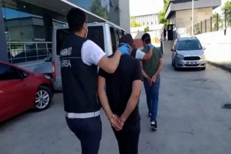 Bursa'da narkotik operasyonu: 2 tutuklama