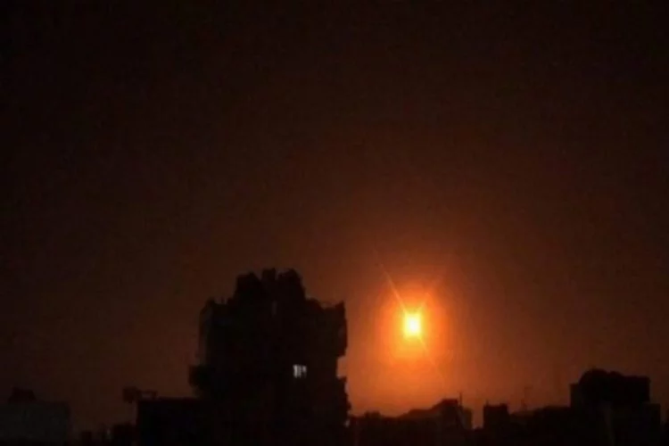 İsrail savaş uçaklarından Suriye'ye saldırı