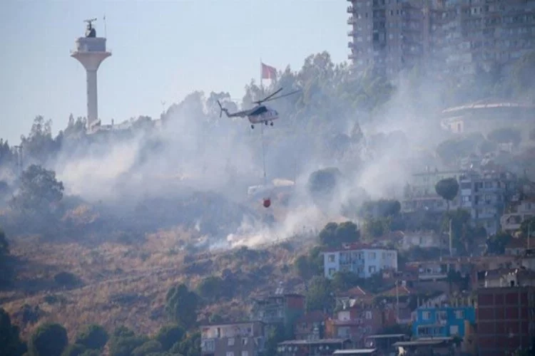 MSB'den İzmir'deki yangınla ilgili açıklama: Kontrol altına alındı