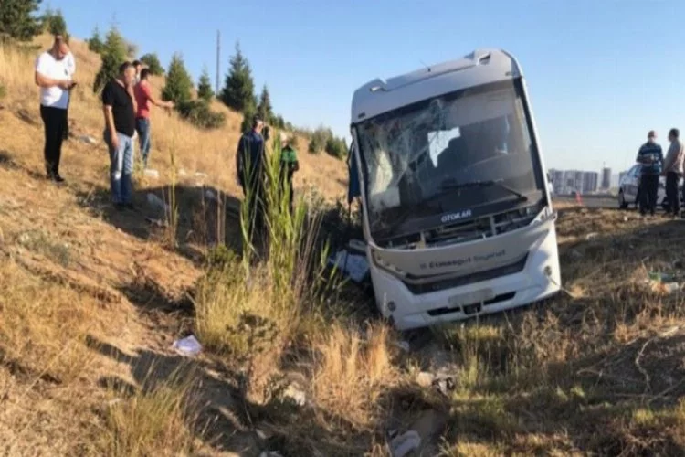 Ankara'da kaza! 1 ölü, 2'si ağır 8 yaralı