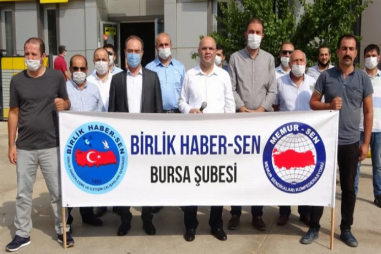 Bursa'da eylem! PTT müdürü mobbing uyguladı iddiası