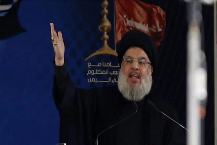 Hizbullah lideri Nasrallah'tan İsrail'e tehdit