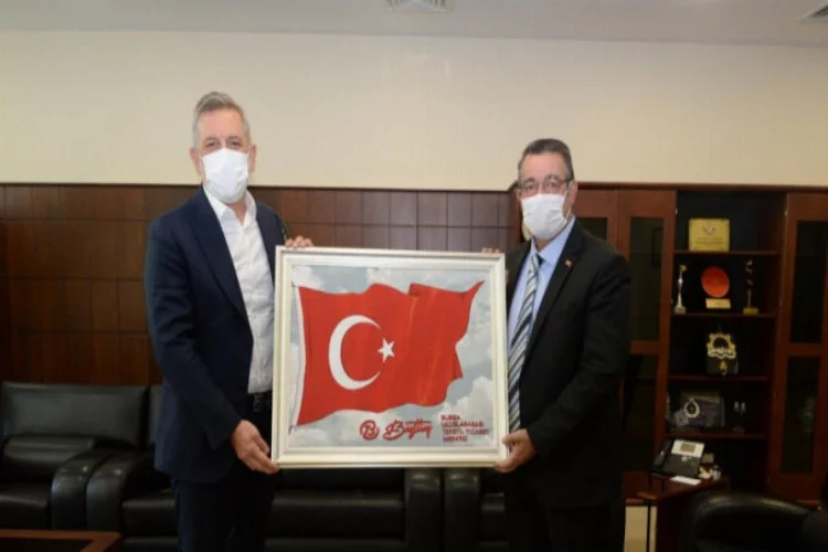 BUTTİM Başkanı Şengül'den BTSO Başkanı Burkay'a ziyaret
