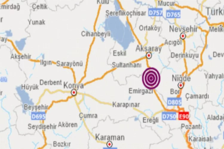 Türkiye beşik gibi sallanıyor! Aksaray'da deprem