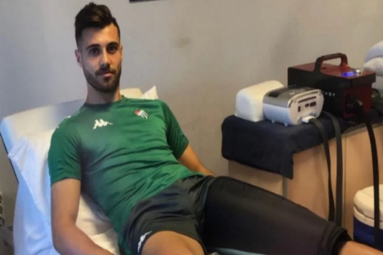 Bursasporlu futbolcu: 'Çok daha güçlü döneceğim'